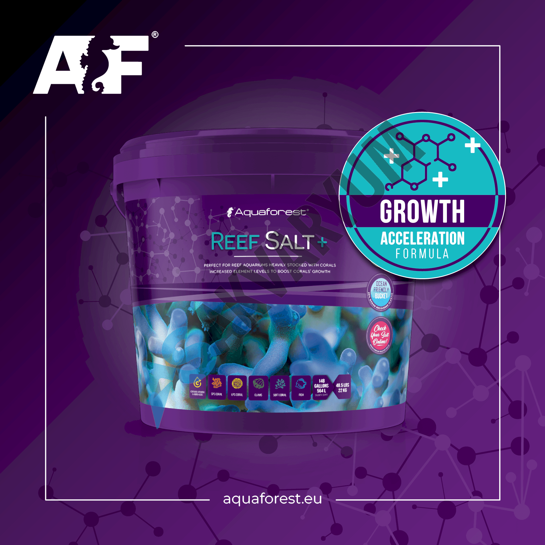 Aquaforest - Reef Salt + 5 kg