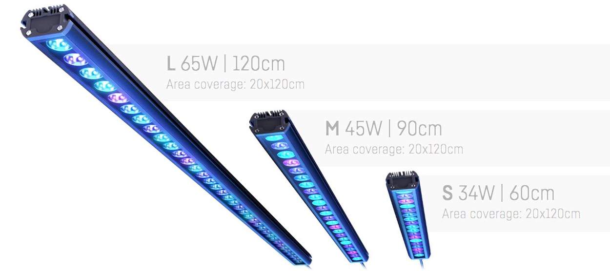 Reef Factory - Reef Flare Bar L 120 cm Black