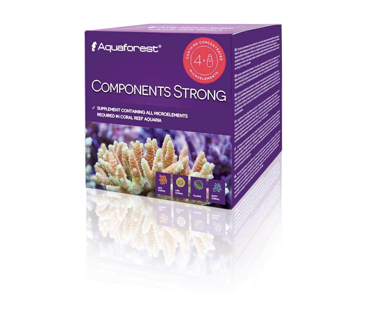 Aquaforest - Components Strong 4 x 75 ml