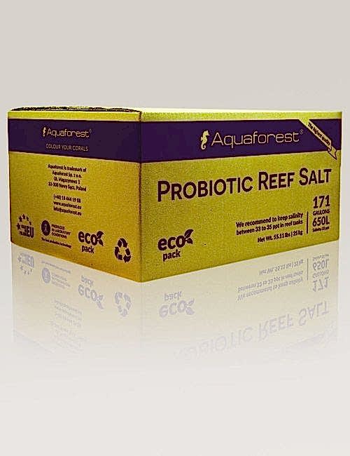 Aquaforest -  Probiotic Reef Salt Box 25 kg