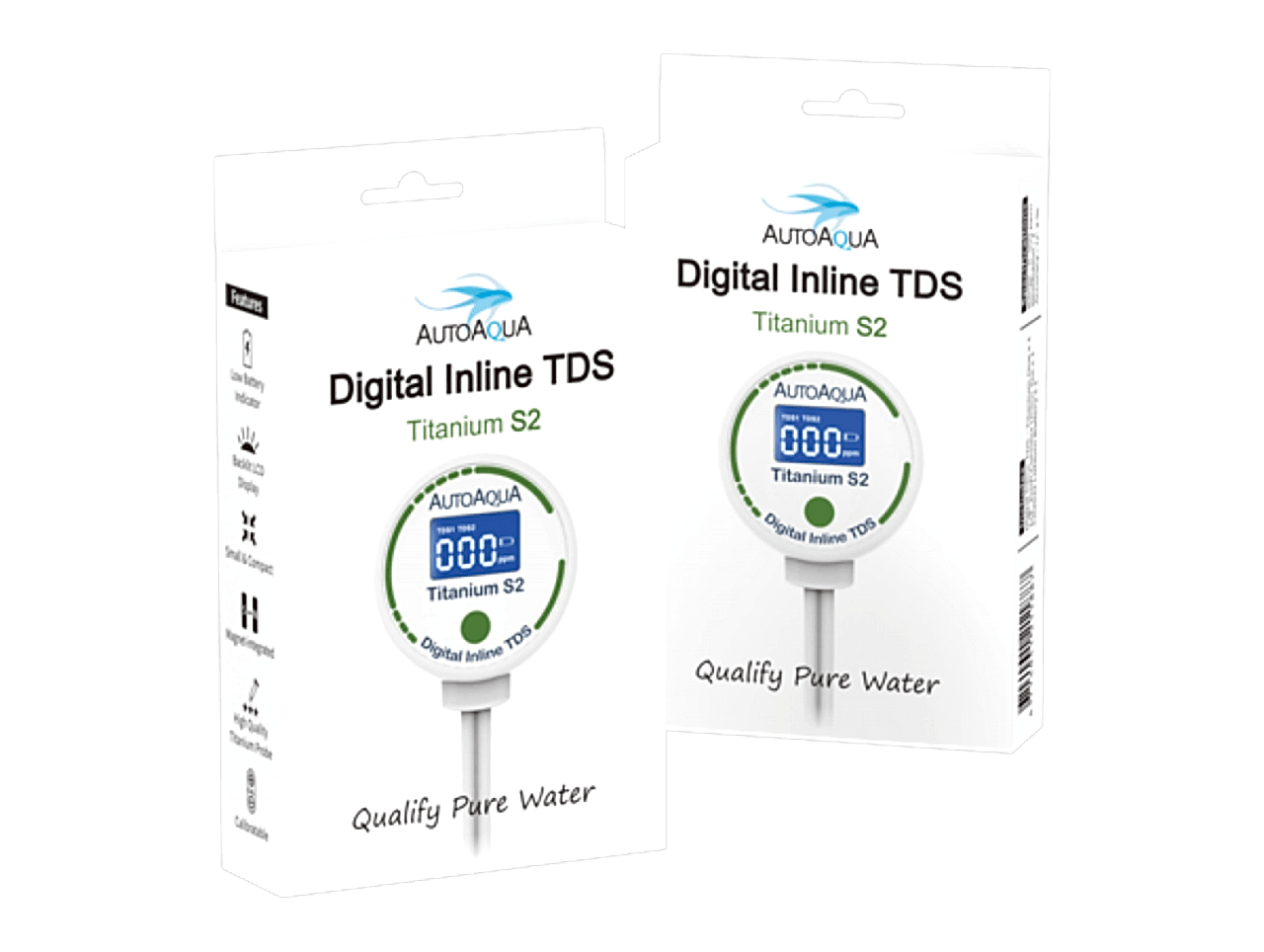 AUTOAQUA - Digital Inline Tds - Titanium S2 TDS-200S