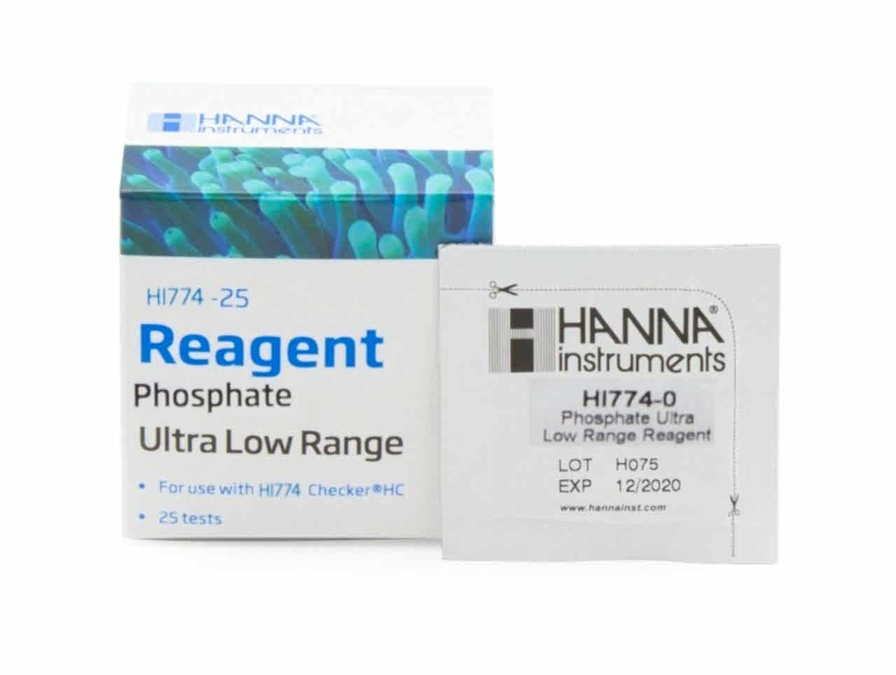 HANNA - HI774-25 Phosphate ULR Checker Reagent