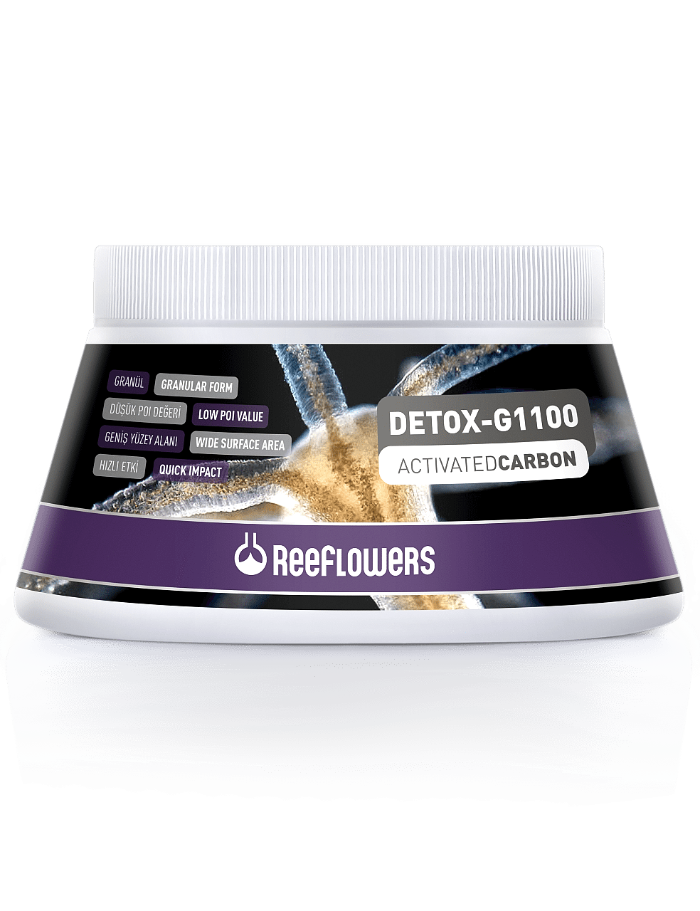 REEFLOWERS - Detox G 1100 Activated Carbon 350 gr